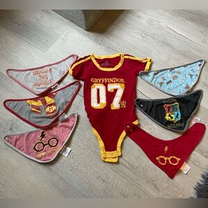 Harry Potter Onesie and Bib set